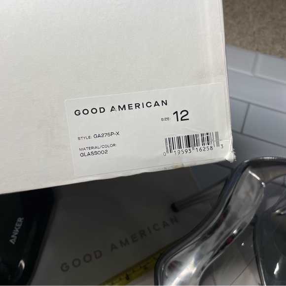 Good American ‘CINDER-F*CKING-RELLA’ Pumps - Glass - Picture 5 of 12